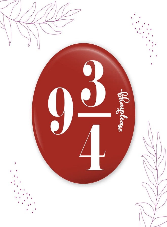 Bhai Please Harry Potter Pin Badges | 44mm Round Shaped Pin- Badge | Pin-Back Button Badge | Gift for Birthday, Events (Pack of 5) - Image 3